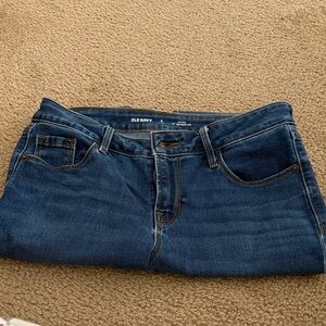 Old Navy Women's Dark Blue Skinny Jeans